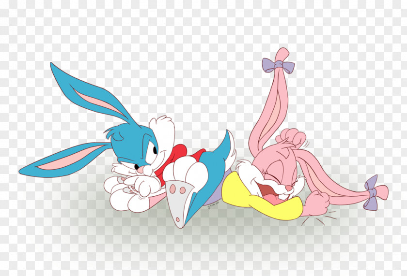 Rabbit Babs Bunny Bugs Buster Plucky Duck Daffy PNG