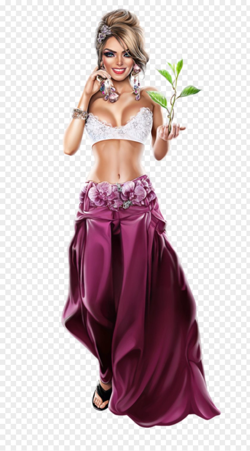 Woman Diary Female Costume PNG