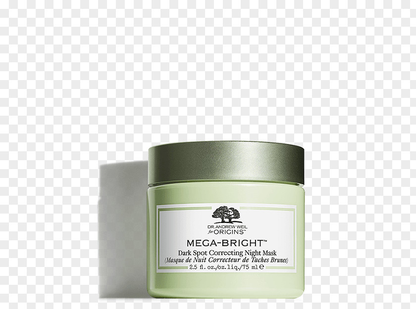 Bright Spots Cream Origins Dr. Andrew Weil For Mega-Bright Dark Spot Correcting Serum Mega-Mushroom Skin Relief Soothing Treatment Lotion Moisturizer PNG