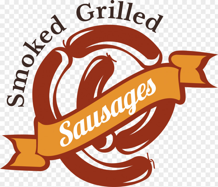 Cartoon Sausage Bratwurst Barbecue Illustration PNG