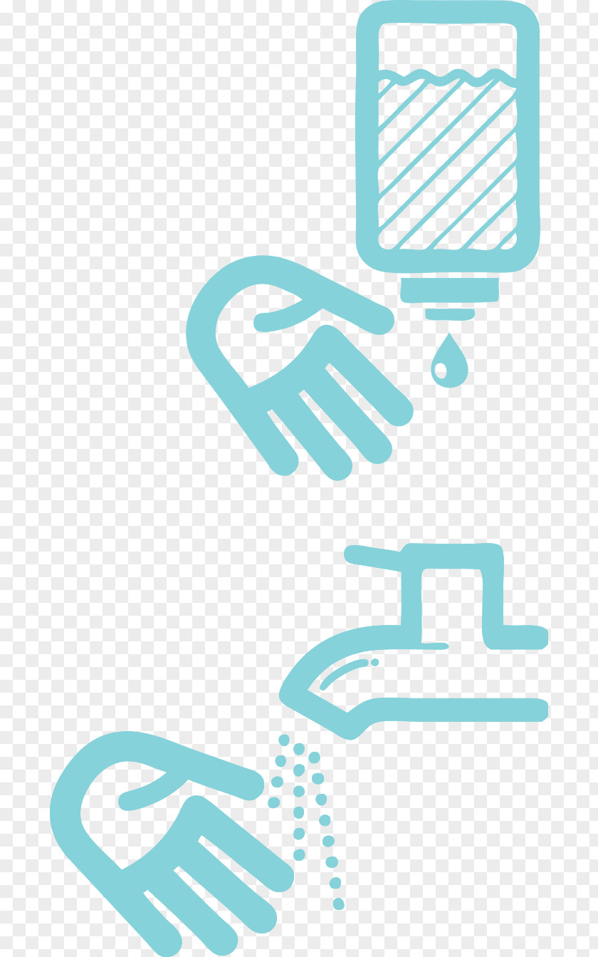 Intimate Hygiene Pictogram Information Hand Washing Sign PNG