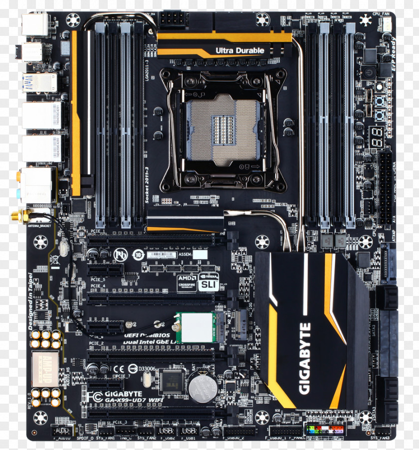 Motherboard Intel X99 LGA 2011 Gigabyte Technology AMD CrossFireX PNG