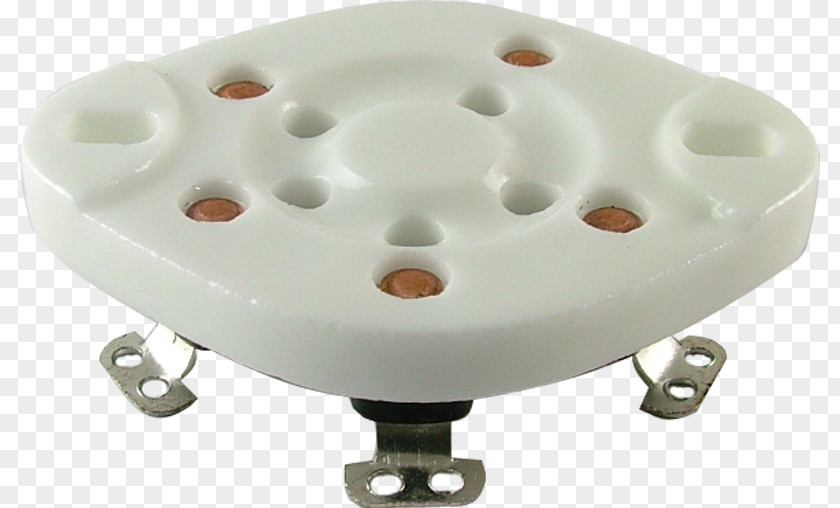 Porcelain Plate Letinous Edodes Ceramic Vacuum Tube Socket CPU 5 PNG
