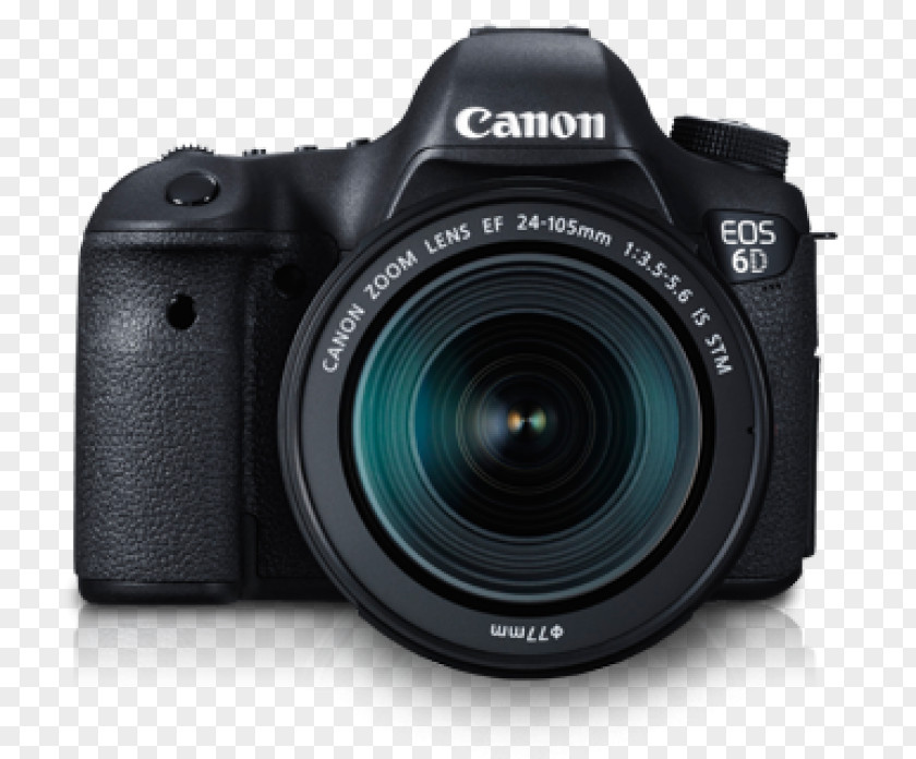 Camera Canon EOS 6D Mark II EF 24–105mm Lens 750D Full-frame Digital SLR PNG