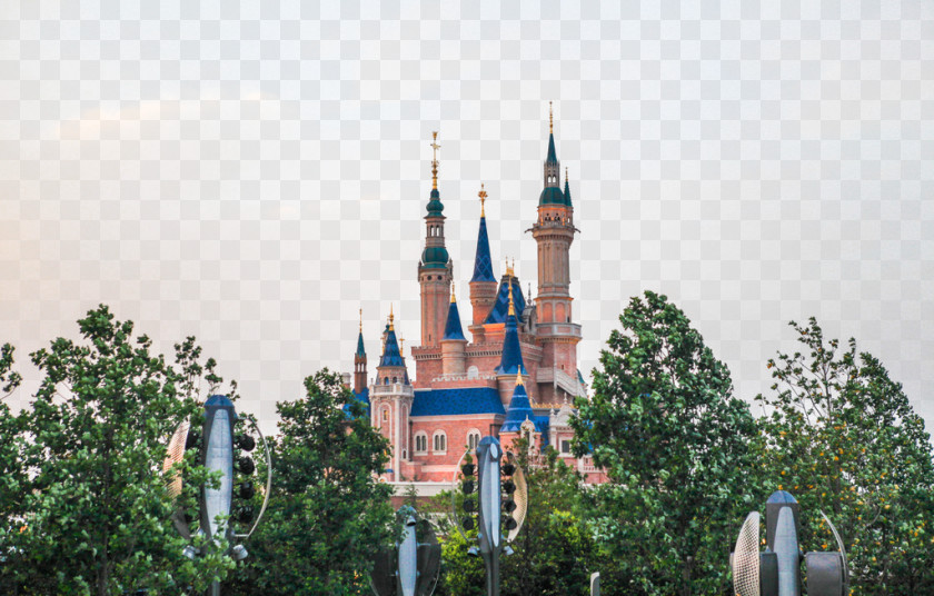 Disney Hong Kong Disneyland Mickey Mouse Shanghai Park Cinderella Resort PNG