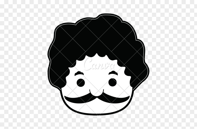 Fat Man Cartoon Black And White Clip Art PNG