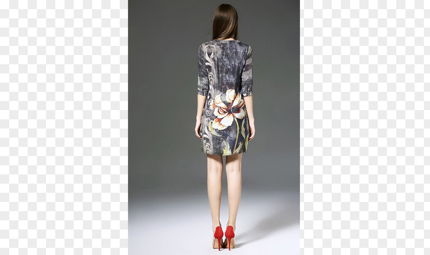 Họa Tiết Sleeve Bodycon Dress Miniskirt PNG