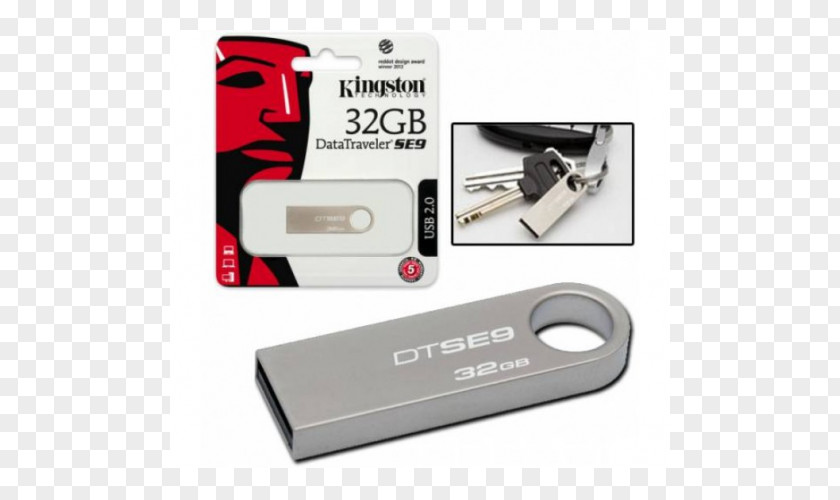 Laptop USB Flash Drives Kingston Technology DataTraveler SE9 PNG