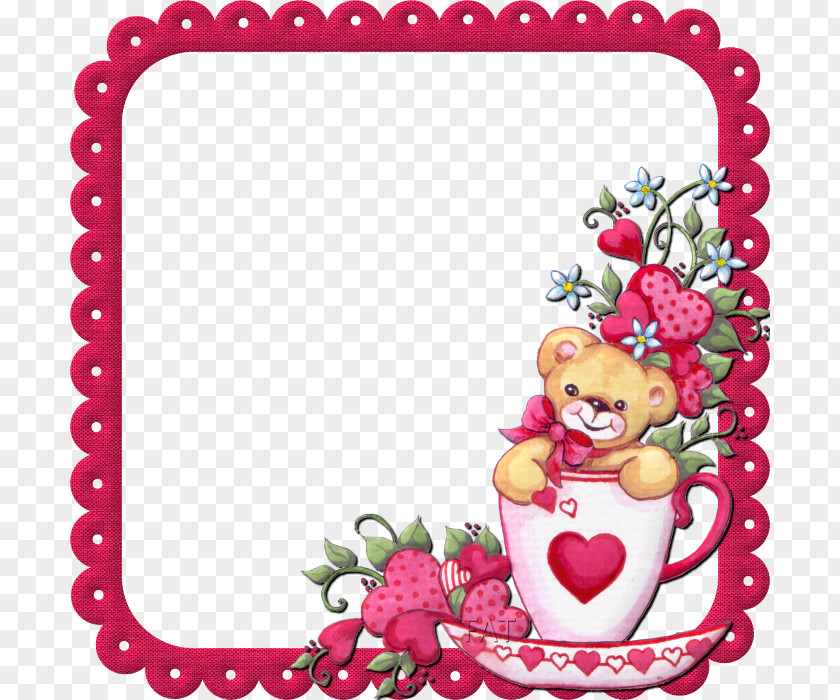 Marcos INFANTILES Love Picture Frames Flower PNG