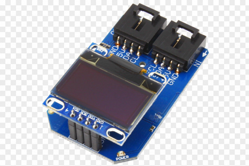 Microcontroller I²C Display Device LED PNG