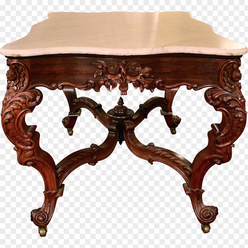 Table Coffee Tables Rococo Revival Couch PNG