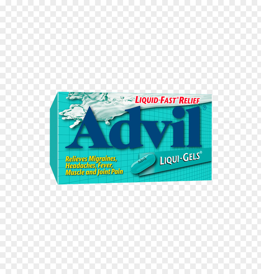 Tablet Ibuprofen Advil Liqui-Gel Migraine Liquid PNG