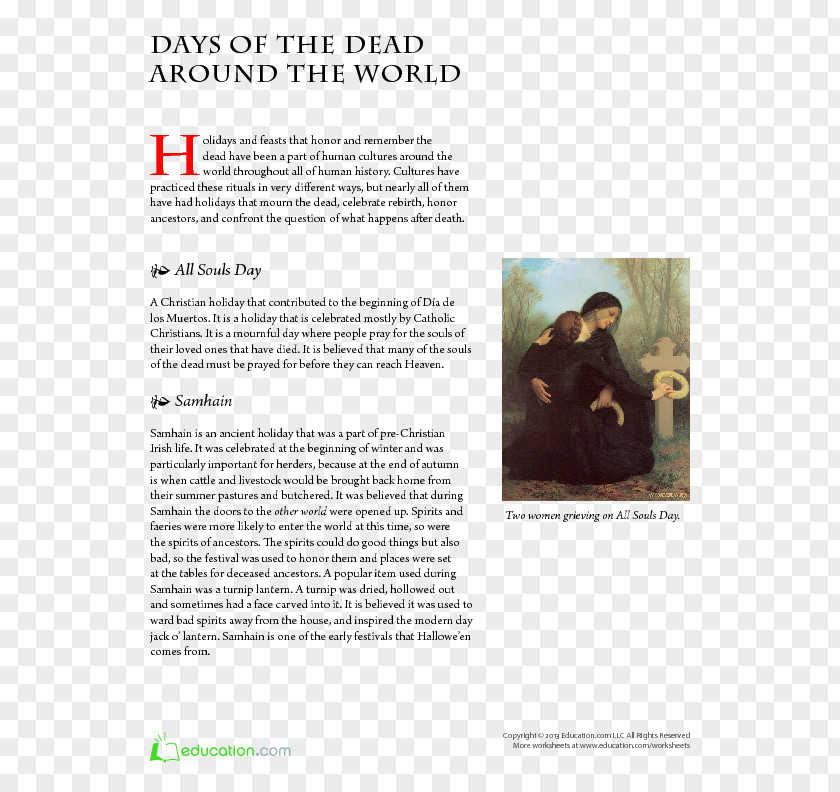 Teacher Day Of The Dead Calavera Worksheet Lesson PNG