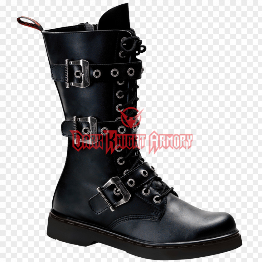 Calf Spear Motorcycle Boot Combat Artificial Leather Knee-high PNG