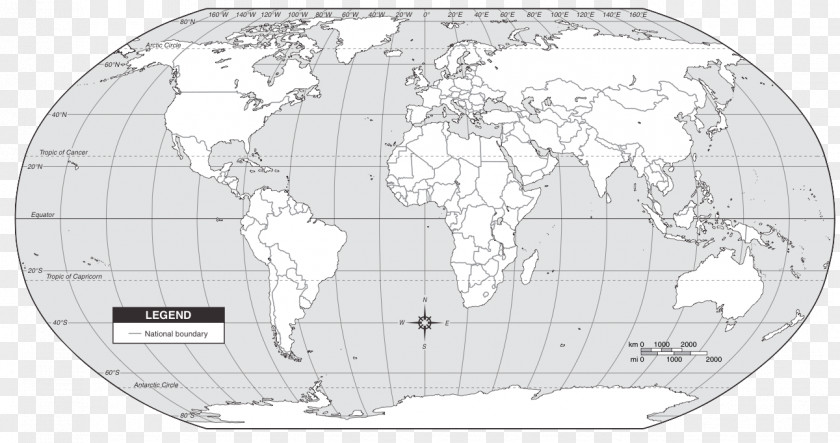 Globe World Map Outline Maps PNG