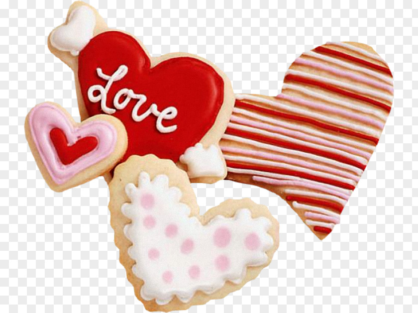 Valentine's Day Love Heart Wilton Sticker PNG