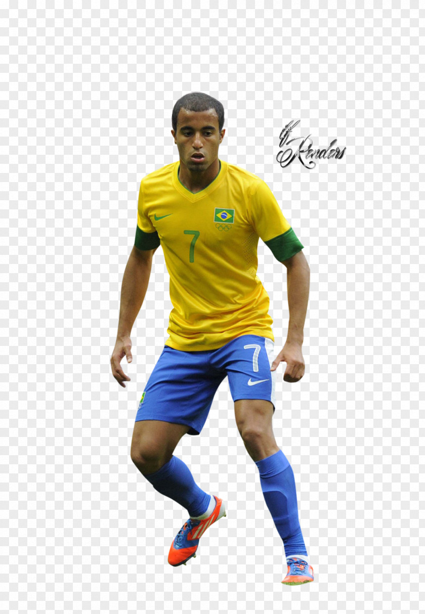 LUCAS Brazil Football Player Blog Yellow PNG