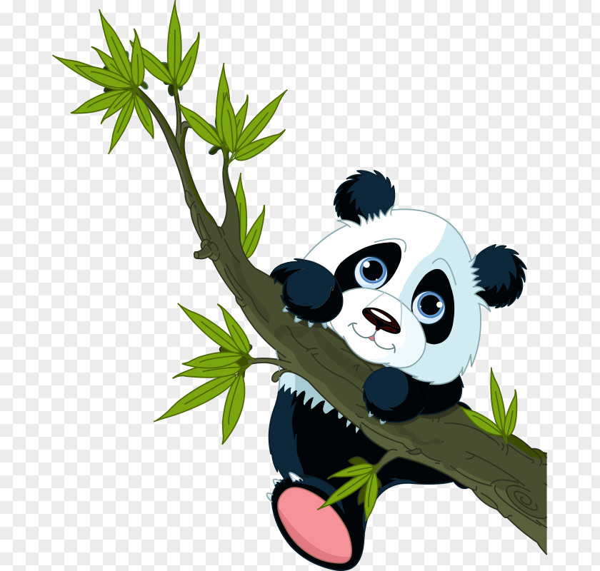 Panda Giant Red Bear Cartoon Clip Art PNG