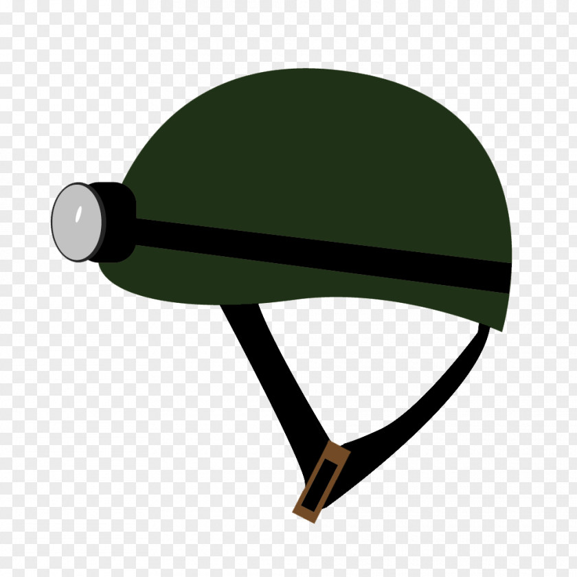 Miner Helmet Lamp Headgear Hard Hat PNG
