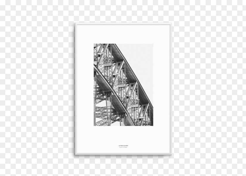 Sydney Harbour Bridge Triangle White Font PNG