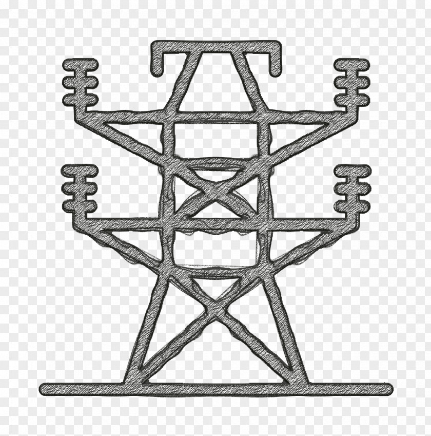 Tower Icon Electric Ecology PNG