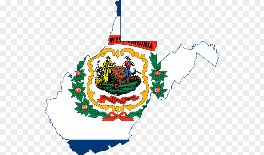 Appearance Cliparts Flag Of West Virginia Map PNG