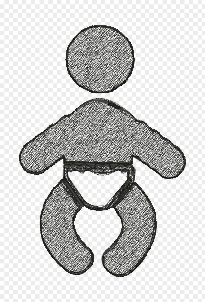Child Icon Baby Wearing A Diaper Humans 3 PNG