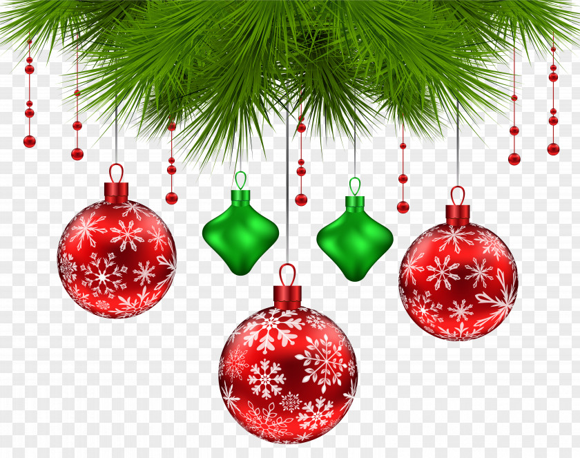 Christmas Pine Decoration Clip Art Image Tree PNG