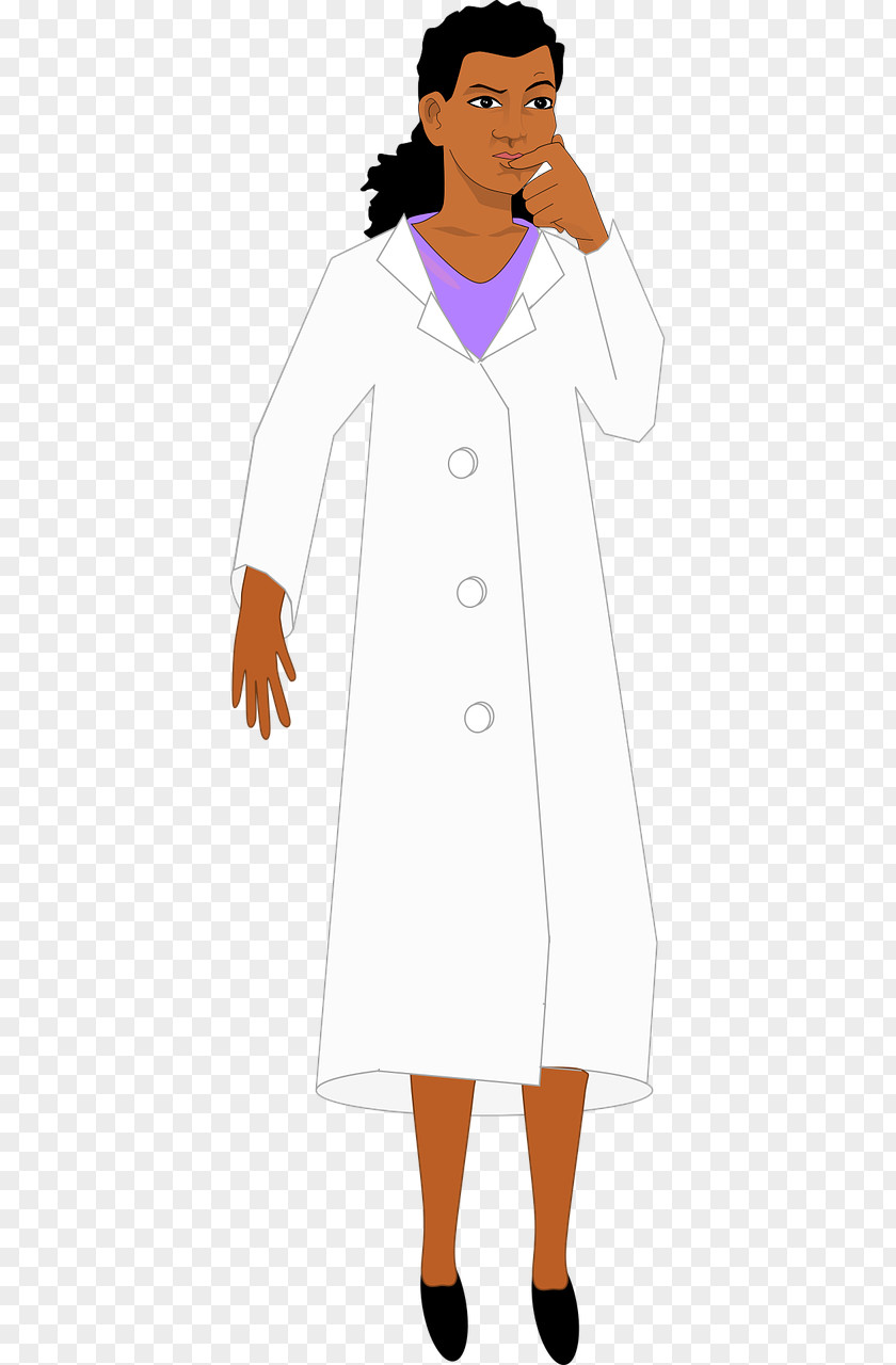 Dress Lab Coats Robe Costume PNG