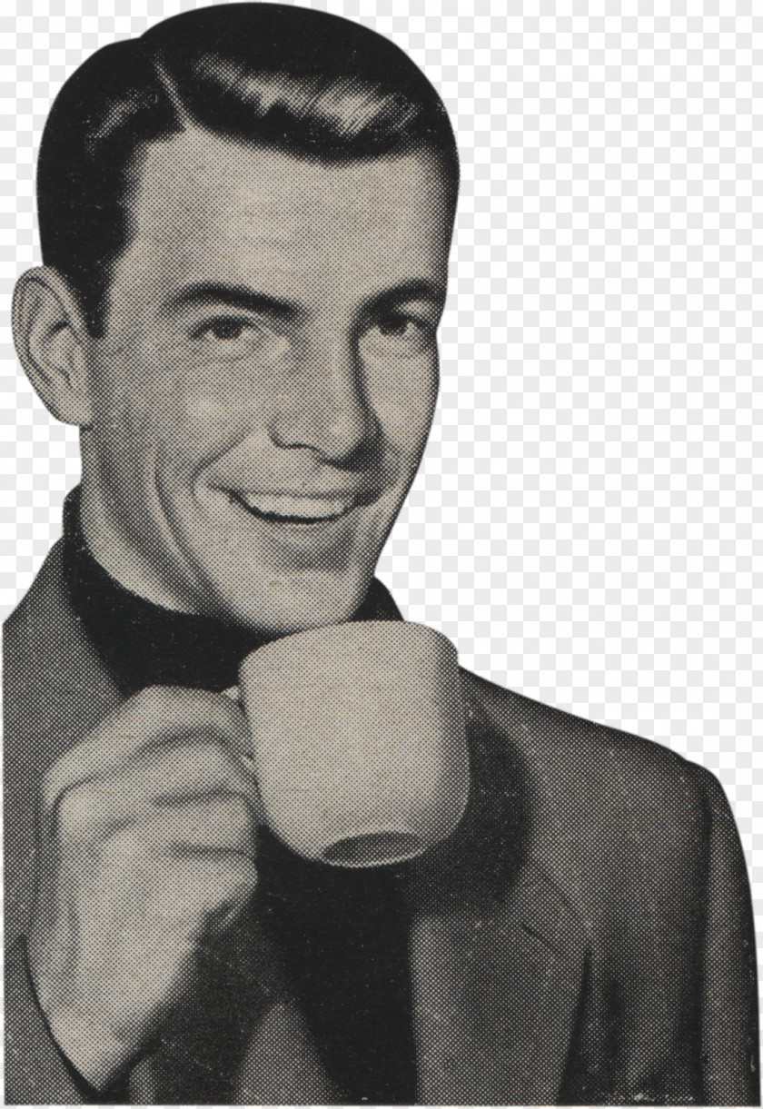 Man Coffee Moustache Chin Human Behavior Jaw Neck PNG