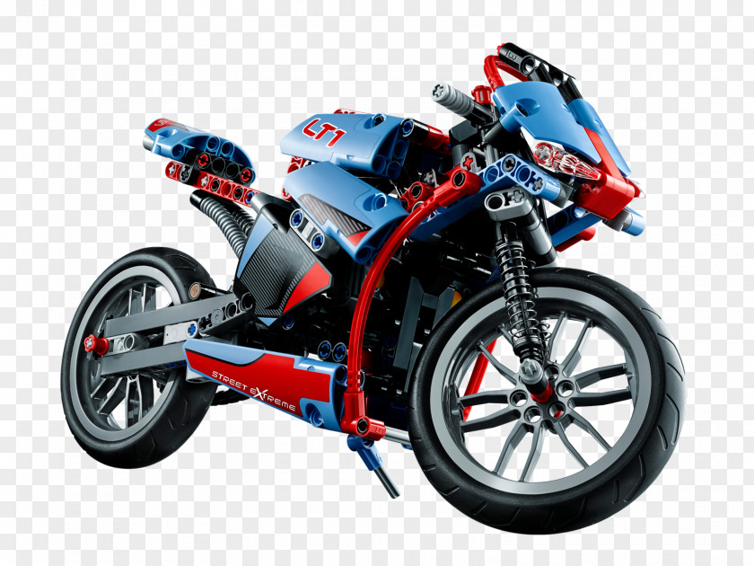 Motorcycle Lego Technic Toy Block PNG