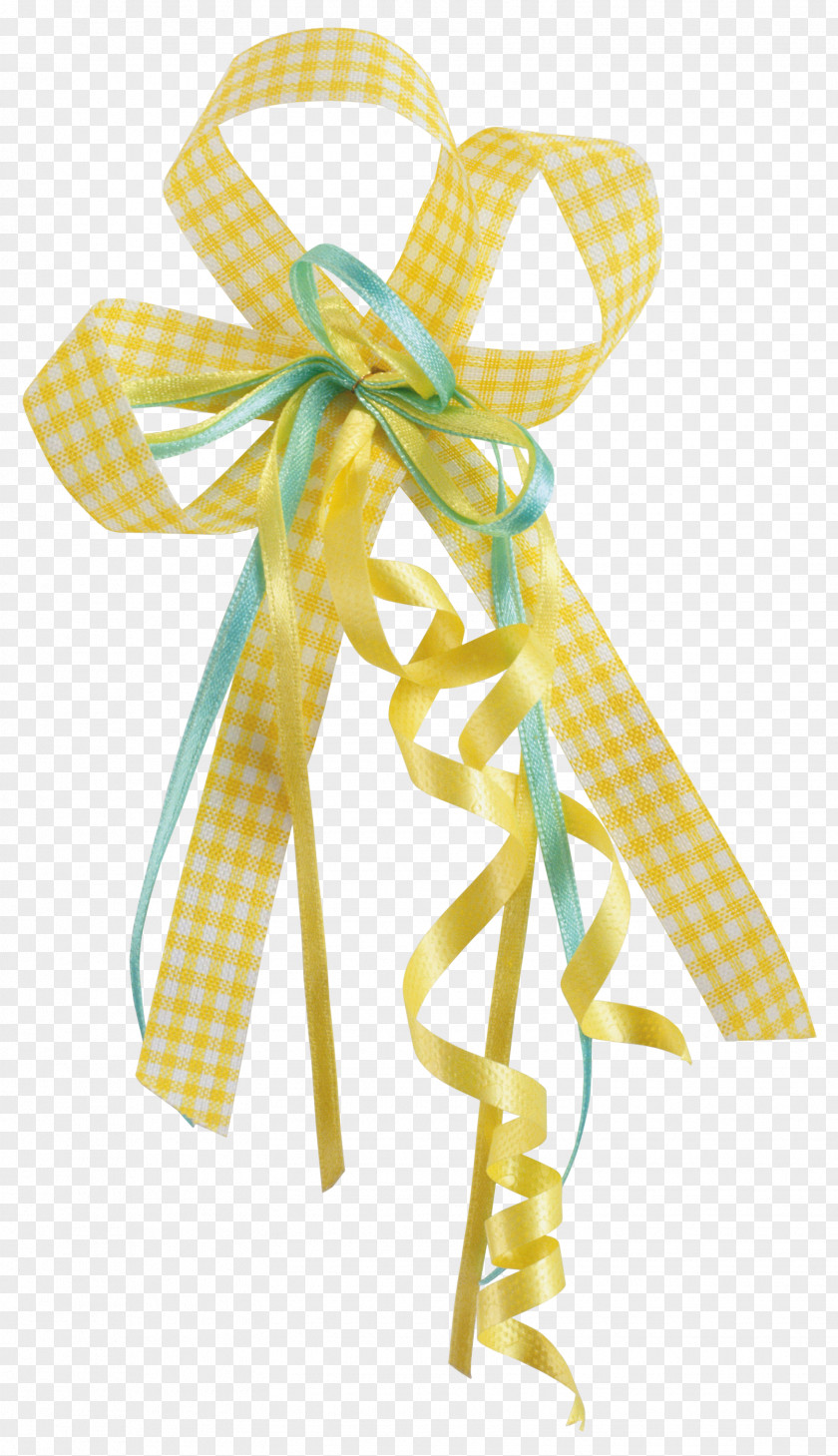 Ribbon Yellow Packaging And Labeling Gift Wrapping PNG