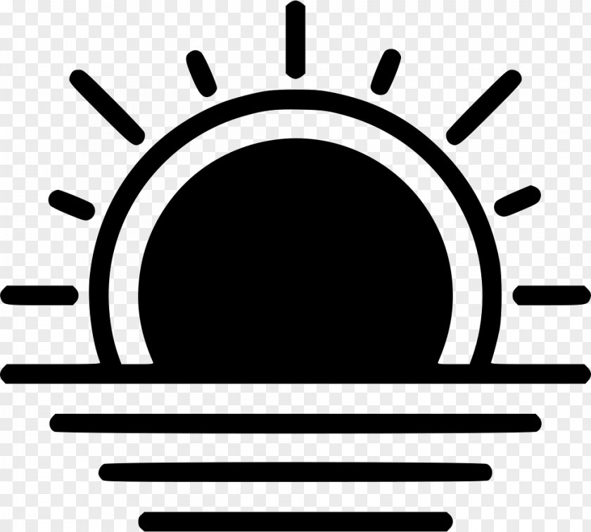 Sunset Icon Clip Art PNG