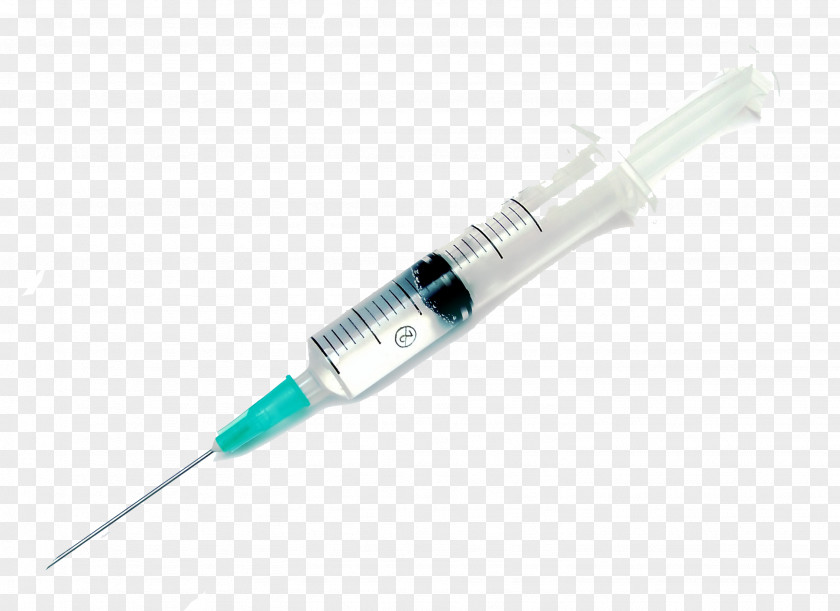 Syringe Hypodermic Needle Medicine Injection Luer Taper PNG