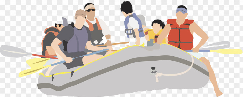 Canoeing Competition PNG