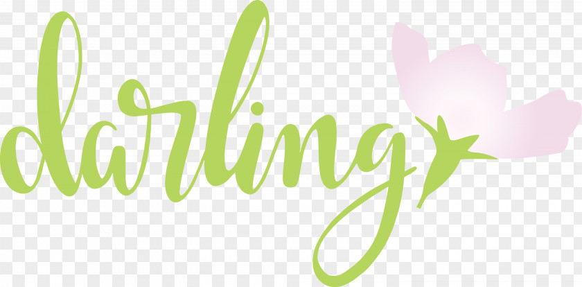 Darling Wedding PNG