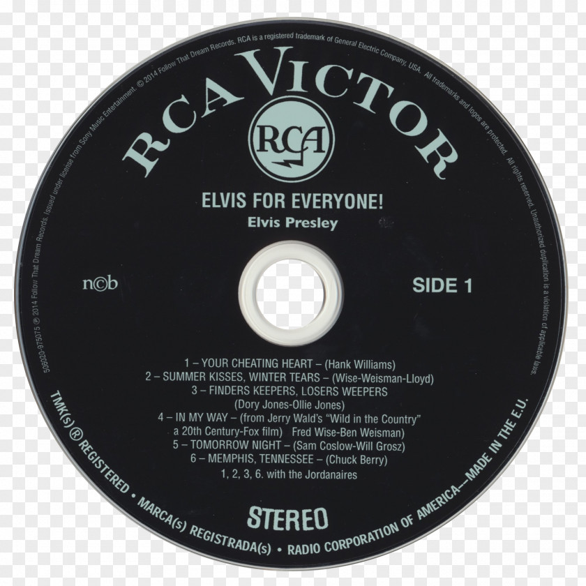 Elvis At Sun Phonograph Record RCA Records LP Sound Recording And Reproduction PNG