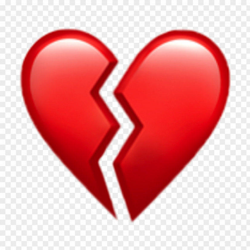 Emoji Domain Broken Heart Emoticon PNG