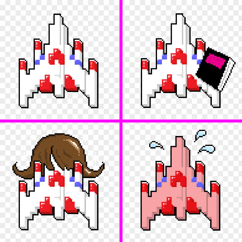 Namco Galaga Video Game PNG