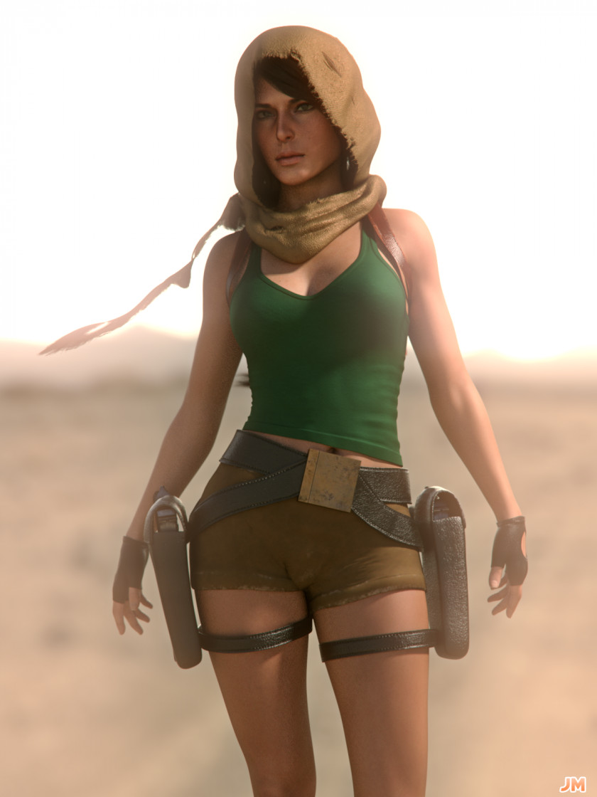Lara Croft Tomb Raider 3D Computer Graphics DAS Productions Inc Modeling PNG