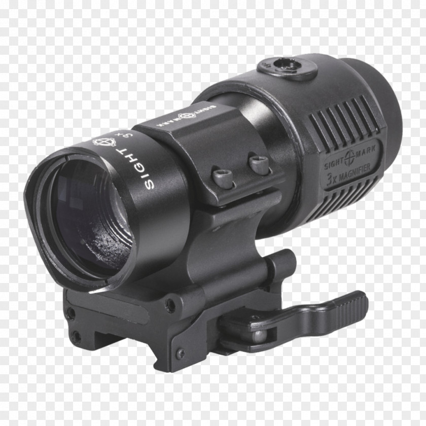 Military Reflector Sight Telescopic Red Dot Reticle PNG