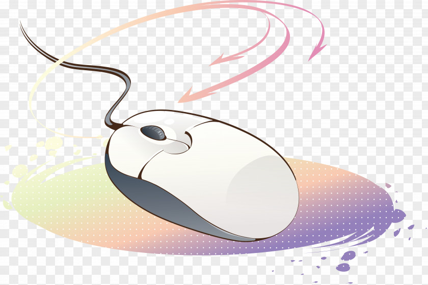 Mouse Painted Home Appliance Laptop Computer Humidifier PNG