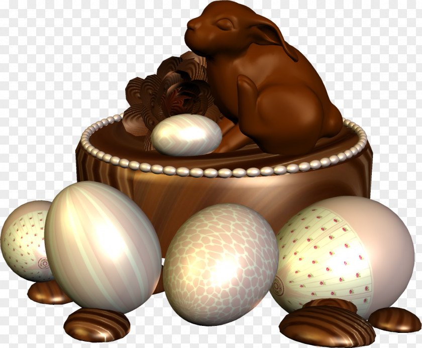 Chocolate Cake Chicken Egg Rabbit PNG