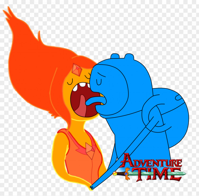 Finn The Human Princess Bubblegum Flame Adventure Burning Low PNG
