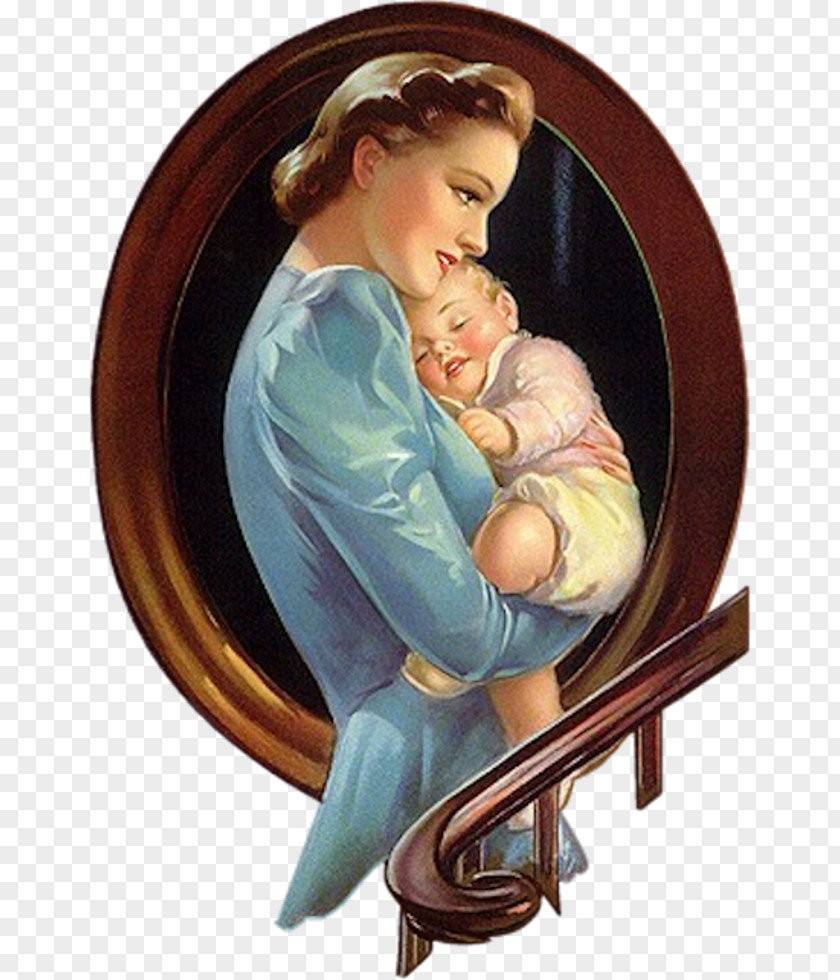 Mother's Day Child Vintage Clothing PNG