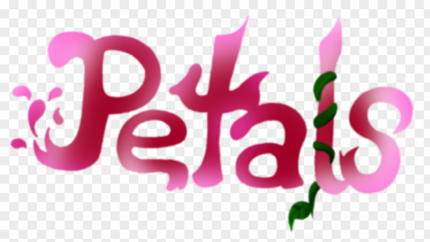Petals Wind Logo Brand Graphic Design Font Product PNG