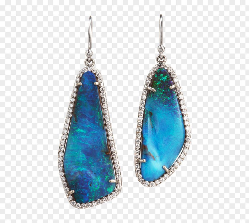 Boulder Opal Earrings Earring Turquoise Charms & Pendants PNG