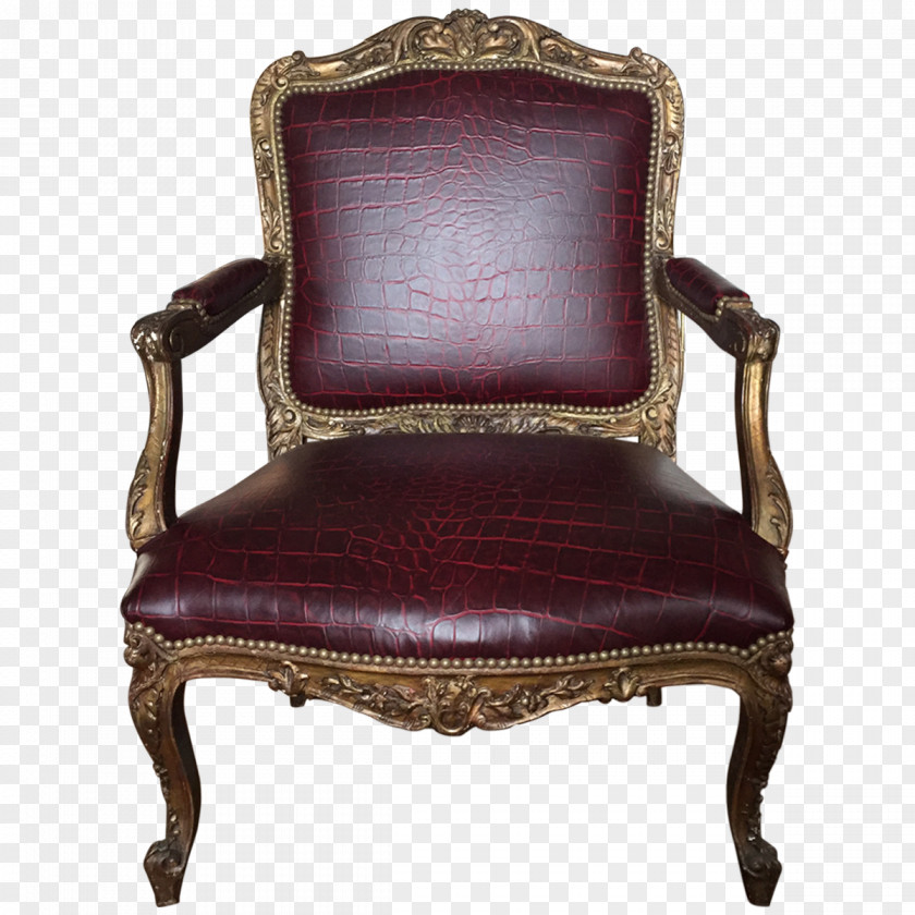 Chair Fauteuil Louis Quinze XVI Style Bergère PNG