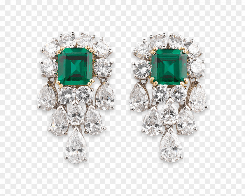Emerald Earring Jewellery Diamond PNG