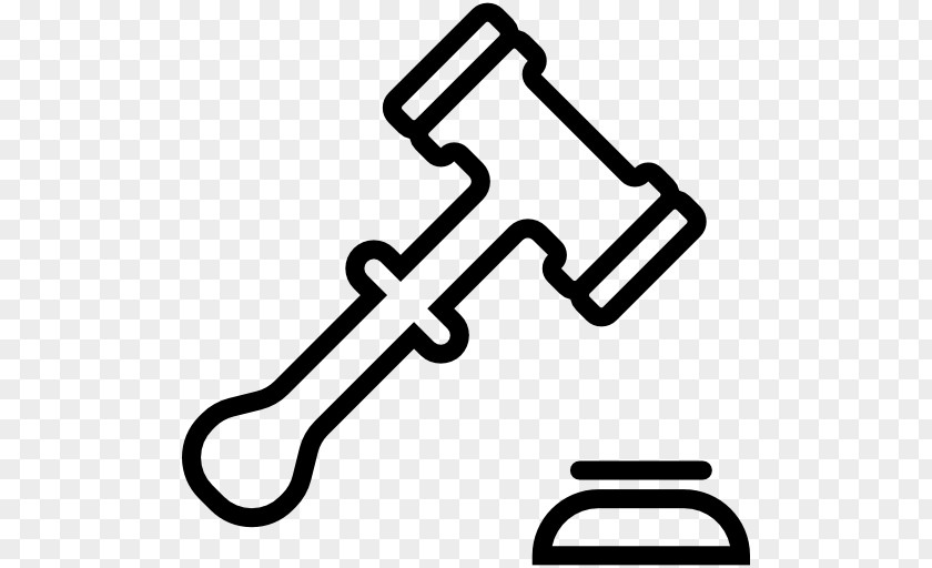 Justice Vector Gavel PNG